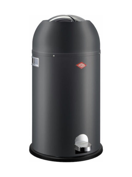 WESCO Kickmaster Soft Trash Bin black matt