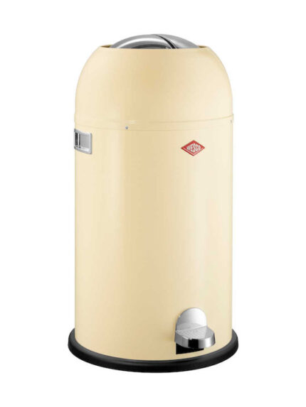 WESCO Kickmaster Soft Trash Bin almond