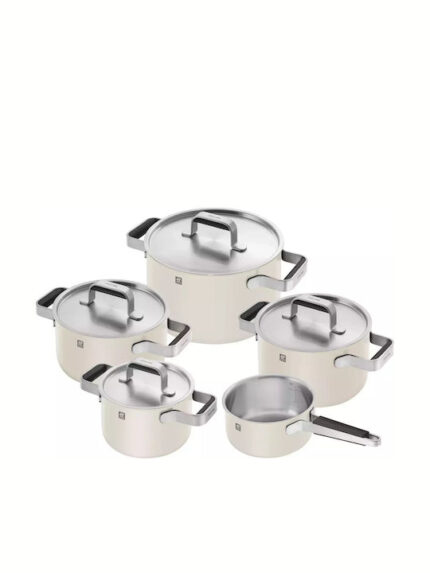 ZWILLING Pure Cookware Set 5-Pc 18/10 Ivory