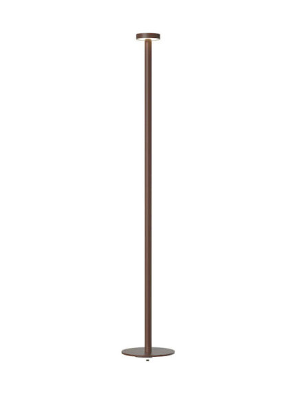 Sompex BORO rust Battey-oper. Outdoor Floor Lamp