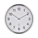 TFA 60.3548.02 XXL radio control clock with aluminium frame