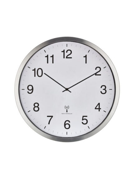 TFA 60.3548.02 XXL radio control clock with aluminium frame