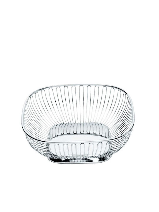 fixedratio_20250527150418_alessi_froutiera_inox_gri.jpeg Alessi 845 Square Wire Basket Stainless Steel - Image 1