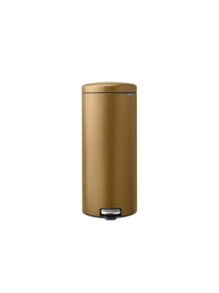 Brabantia Pedal Bin NewIcon 30 Liter Warm Brass