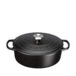 Le Creuset Signature Casserole oval 29 cm satin black