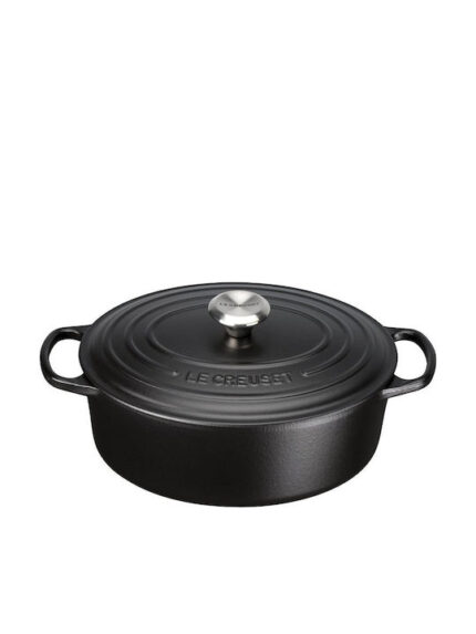 Le Creuset Signature Casserole oval 29 cm satin black