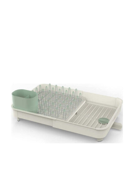 Joseph Joseph Extend Stone Green Expandable Dish Drainer
