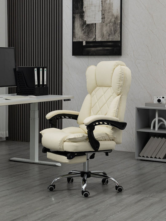 fixedratio_20250721101506_karekla_grafeiou_me_anaklisi_beige_active_jet.jpeg Activejet office chair YK7416 beige - Image 1