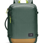 Pacsafe GO Carry-on Backpack 34L jet spruce green