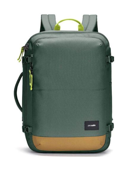 Pacsafe GO Carry-on Backpack 34L jet spruce green