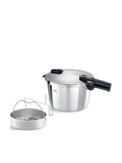 Fissler Vitaquick Premium 6.0 L Pressure Cooker, 3-Piece, 22 cm