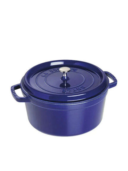 Staub Roaster round 28cm blue 40510-285-0 405102850 (40510-285-0)