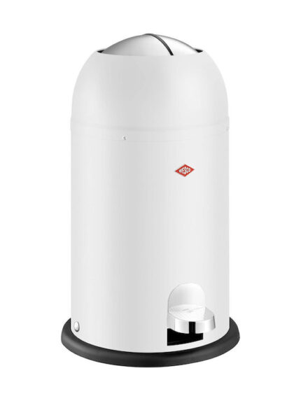 WESCO Kickmaster Junior Trash Can white matt
