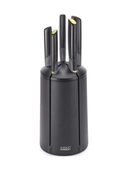 Joseph Joseph Elevate Knife Block Set 6 pcs. black