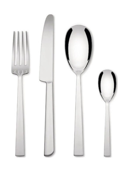 Alessi Asta cutlery set 24 pcs. silver