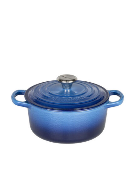 Le Creuset Signature Casserole round 18 cm blue