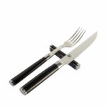 KAI Shun Cutlery  3-pcs. Fork, Knife, Knife Rest