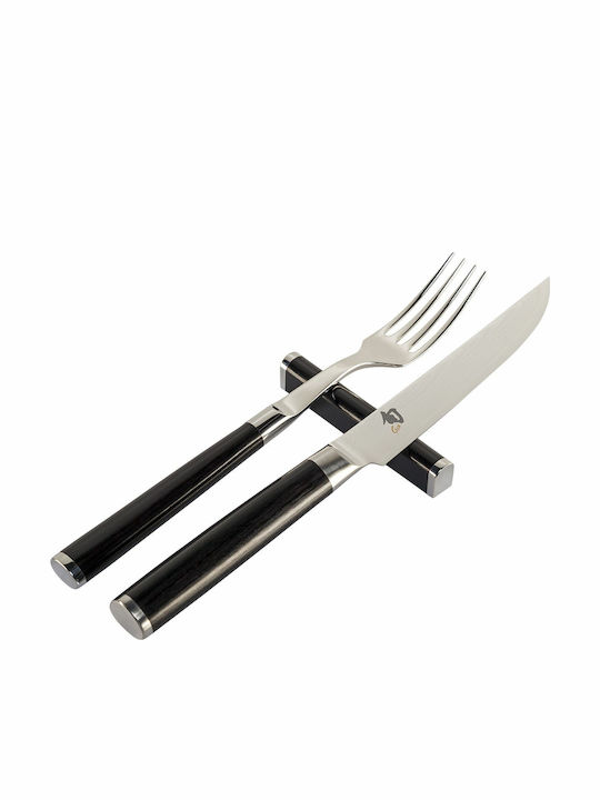 fixedratio_20260116131255_kai_shun_set_machairopirouna_anoxeidota_asimi_3tmch_dm907.jpeg KAI Shun Cutlery 3-pcs. Fork, Knife, Knife Rest - Image 1