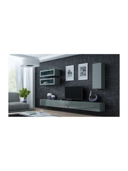 Cama Cabinet VIGO  90  full 90/35/32 grey/grey gloss