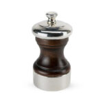Peugeot PALACE Pepper Mill Silver Plated 10 cm Wood