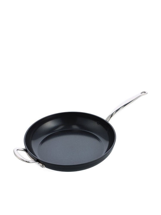 fixedratio_20260316151445_green_pan_barcelona_pro_tigani_apo_alouminio_32cm.jpeg GreenPan Barcelona Pro Frying Pan 32cm Black - Image 1