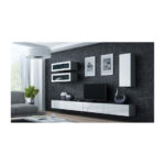 Cama Cabinet VIGO  90  full 90/35/32 grey/white gloss
