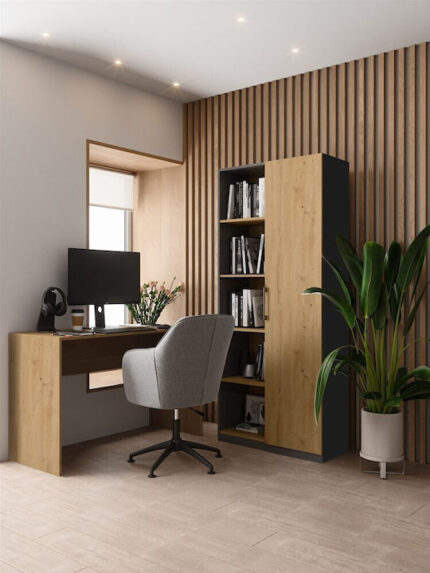 Topeshop RD-80 ANT/ART KPL office bookcase
