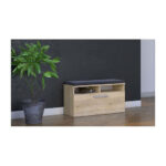 Topeshop RIVA SZAFKA SONOMA shoe organizer Closed Oak