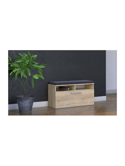 Topeshop RIVA SZAFKA SONOMA shoe organizer Closed Oak