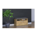 Topeshop RIVA SZAFKA ARTISAN shoe organizer Closed Oak