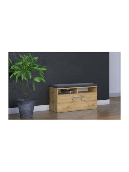 Topeshop RIVA SZAFKA ARTISAN shoe organizer Closed Oak