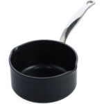 GreenPan Barcelona Pro Saucepan with Spouts 16cm Black