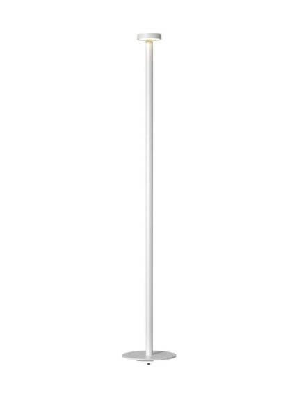 Sompex BORO white Battey-oper. Outdoor Floor Lamp
