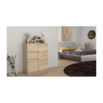 Topeshop 2D2S SONOMA chest of drawers