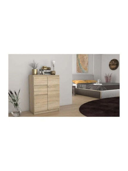Topeshop 2D2S SONOMA chest of drawers