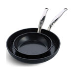 GreenPan Barcelona Pro 2 pcs Frypan Set 20+28cm Black