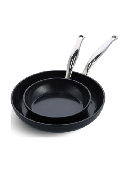 GreenPan Barcelona Pro 2 pcs Frypan Set 20+28cm Black