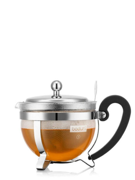 Bodum Tee Maker Chambord 0.5 L with Filter, stainless steel