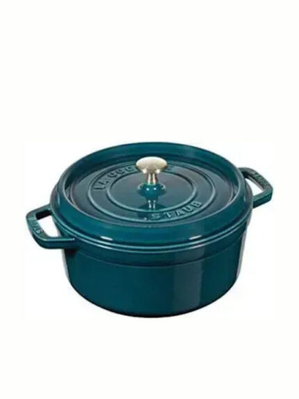 Staub La Cocotte 24cm round La-Mer, Cast Iron
