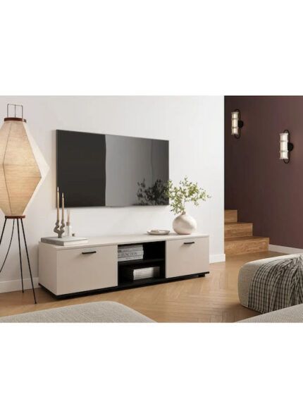 Cama SOHO TV cabinet 140x43x37 cashmere + black