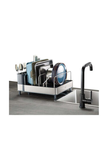 Joseph Joseph Dish Drainer Extend Max Steel