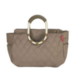 Reisenthel loopshopper M frame rhombus olive