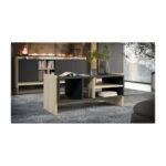 Cama PORTO bench/table 100x50x46 oak/black
