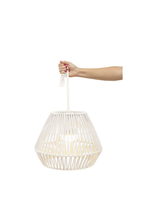fixedratio_20260605125116_newgarden_fotistiko_orofis_exoterikou_chorou_me_ensomatomeno_led_se_leyko_chroma_lumcnt030bxhwnw.jpeg New Garden Conta Recharge battery Hang white colour - Image 1