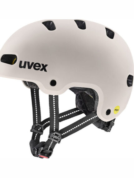 UVEX Kid 4 Style MIPS kids’ cycling helmet  warm grey matt