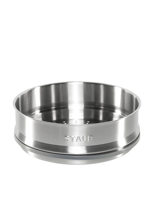 fixedratio_20260610132115_staub_tapsi_strogylo_me_kapaki_apo_anoxeidoto_atsali.jpeg Staub Steamer Insert 26 cm - Image 1