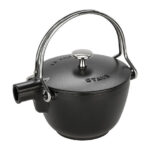 Staub Teapot 1,15 L round, Black Cast Iron
