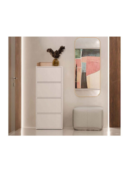 ALMA WHITE CHEST OF DRAWERS