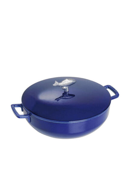 Staub La Cocotte 28cm round, Bouillabaisse Pot, Dark Blue
