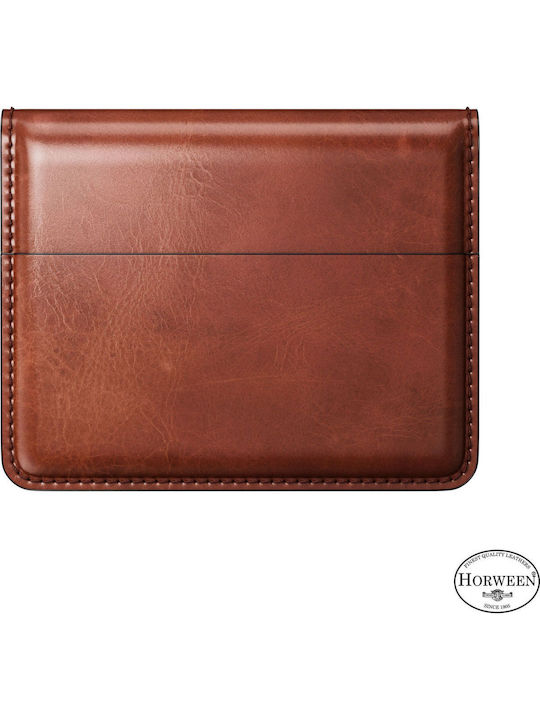 fixedratio_20260728123254_nomad_dermatino_andriko_portofoli_karton_tampa_nm011031858.jpeg Nomad Card Wallet Plus Horween Leather Olde Dublin - Image 1